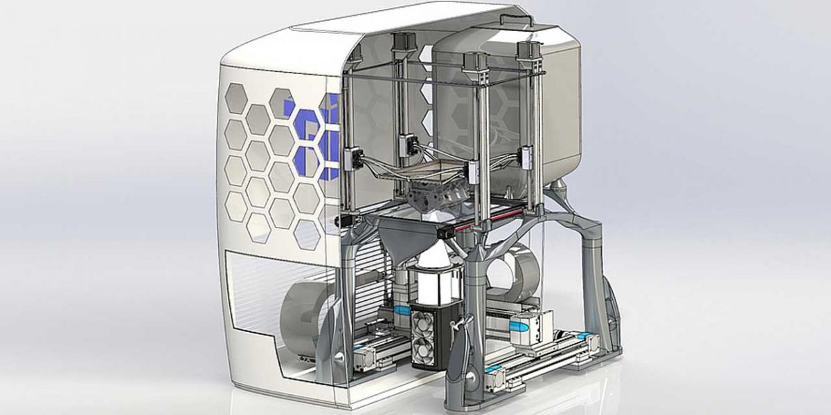 Technologia LED w drukarce 3D