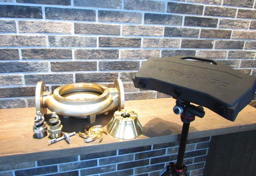 Produkcja części zamiennych z użyciem skanera eviXscan 3D