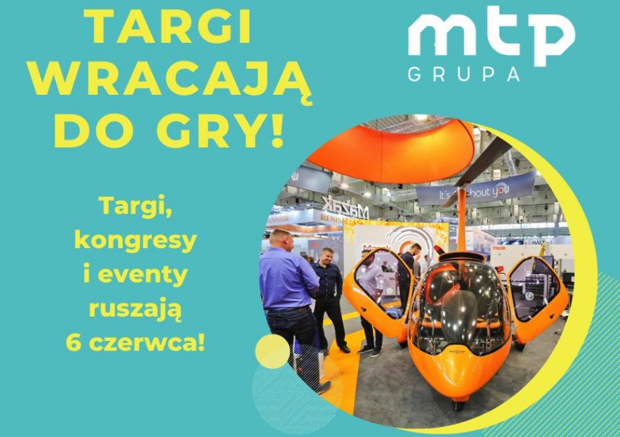 Grupa MTP rozpoczyna organizację eventów