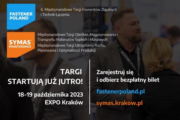 Zostań uczestnikiem Targów Fastener Poland, SyMas i Maintenance