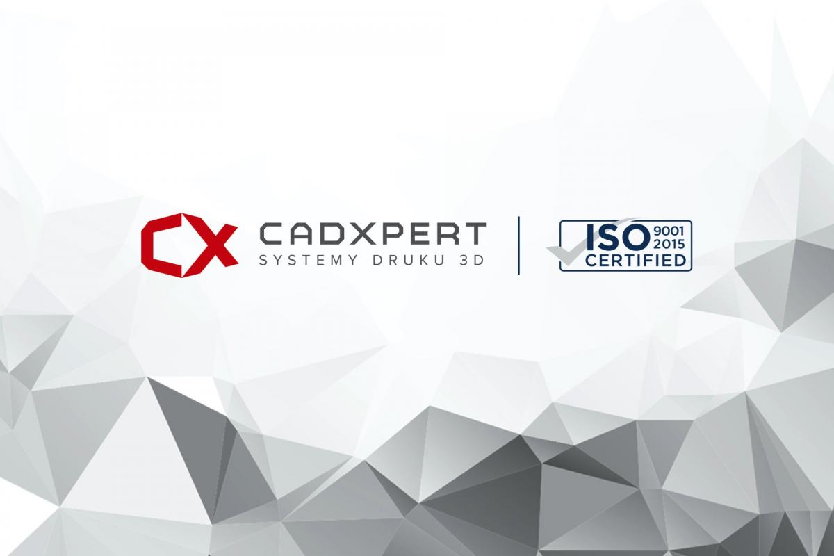 CadXpert z certyfikatem ISO 9001:2015