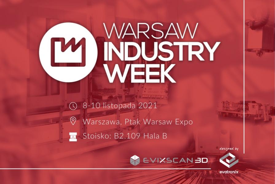 Rozwiązania eviXscan 3D na Warsaw Industry Week